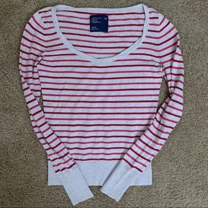 American Eagle Striped Sweater Women’s Size XS
